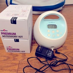 Portable Spectra Pump with NIB accessories